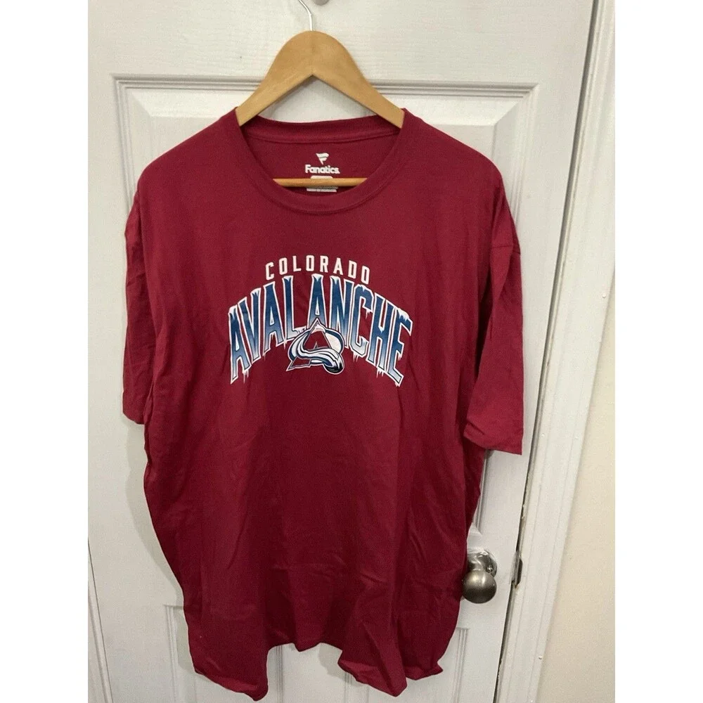 NEW NHL Colorado Avalanche Ice Hockey T Shirt Men 2xl NWT